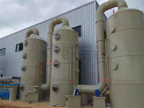 電鍍廠廢氣處理設備工程項目